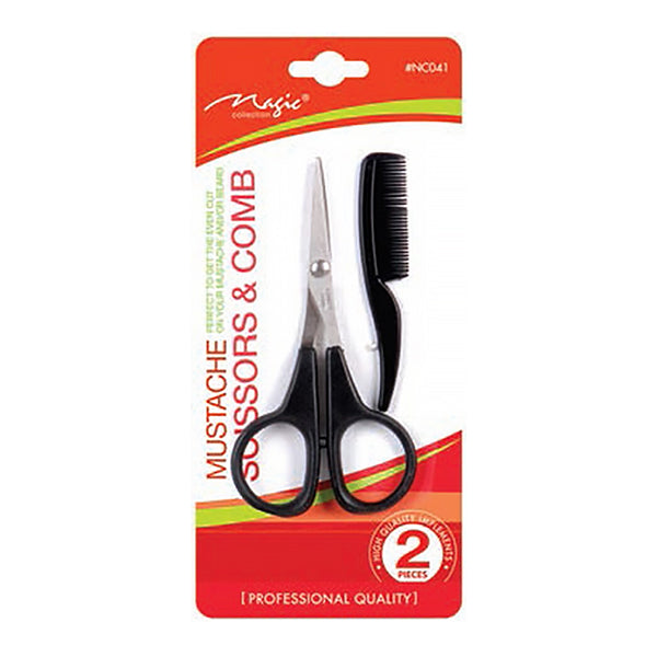 MAGIC SCISSORS & COMB FOR MUSTACHE NC041 [NC041] Hairsisters