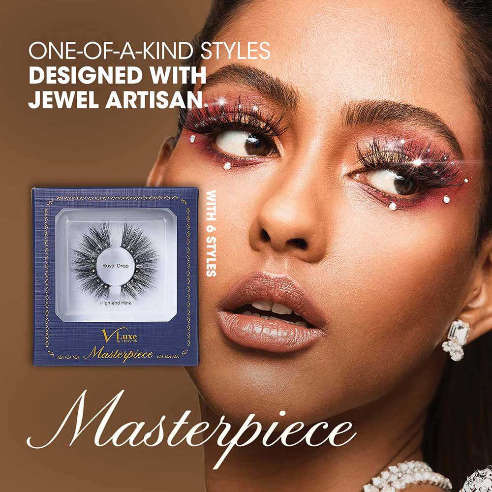 Hasisters VLUXE BY IENVY MASTERPIECE COLLECTION MINK EYELASHES #02 ROYAL DROP [V ...