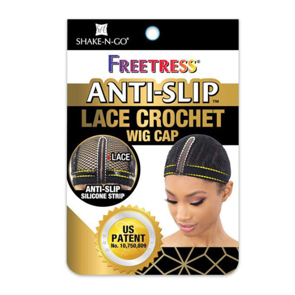  Dreamlover Crochet Wig Caps, Black Mesh Wig Caps for