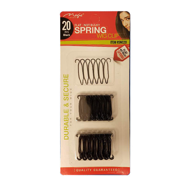 MAGIC 20PCS SPRING WIG CLIP - [SWC20] – Hairsisters